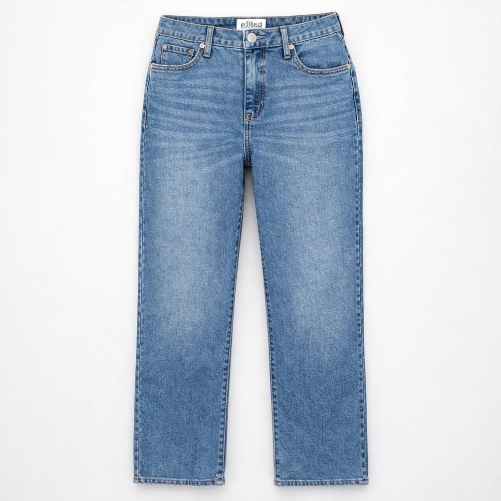Edited by Remi Bader Women's Jeans Size 8 Straight Leg Denim 30"‎ Inseam Classic